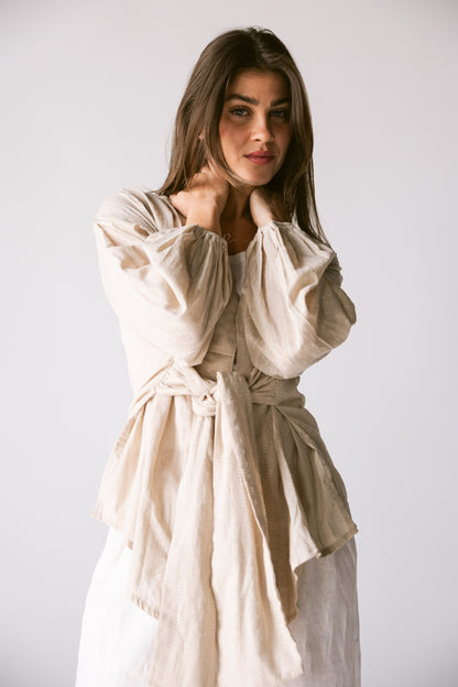 Soft Girl Energy Top - Khaki