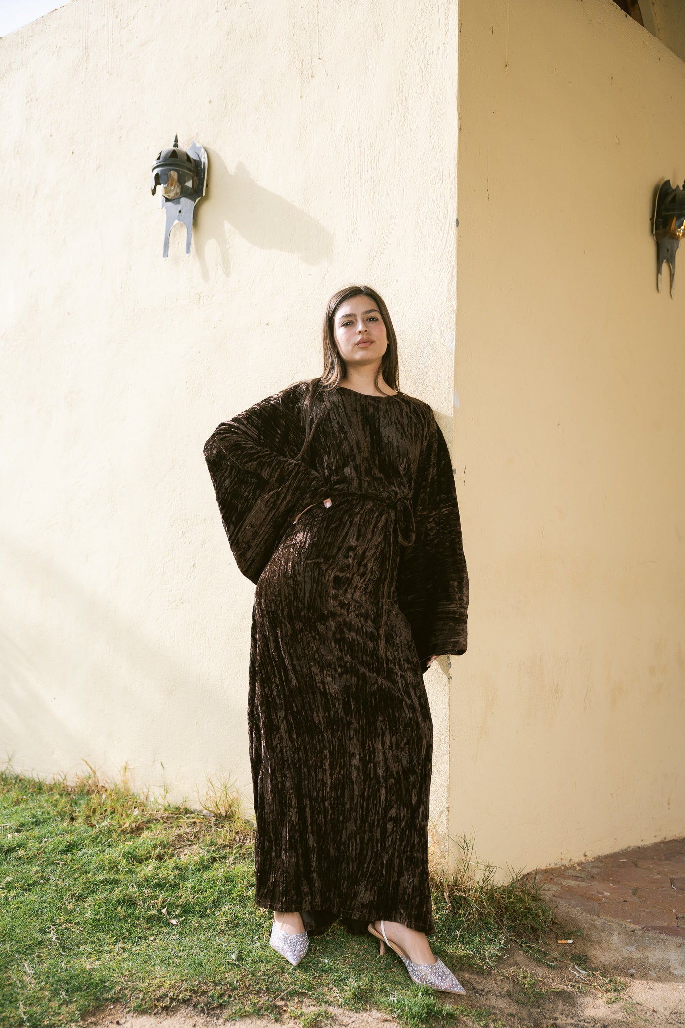 Butterfly Dress - Deep Cocoa