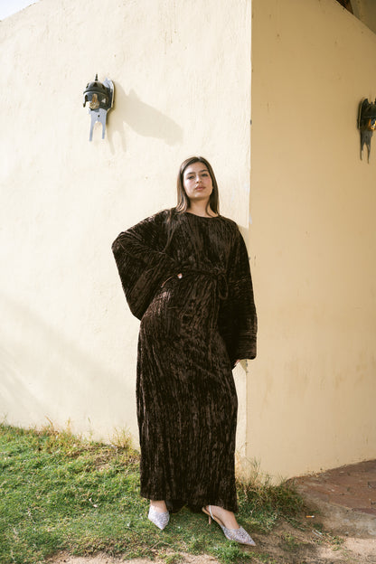 Butterfly Dress - Deep Cocoa