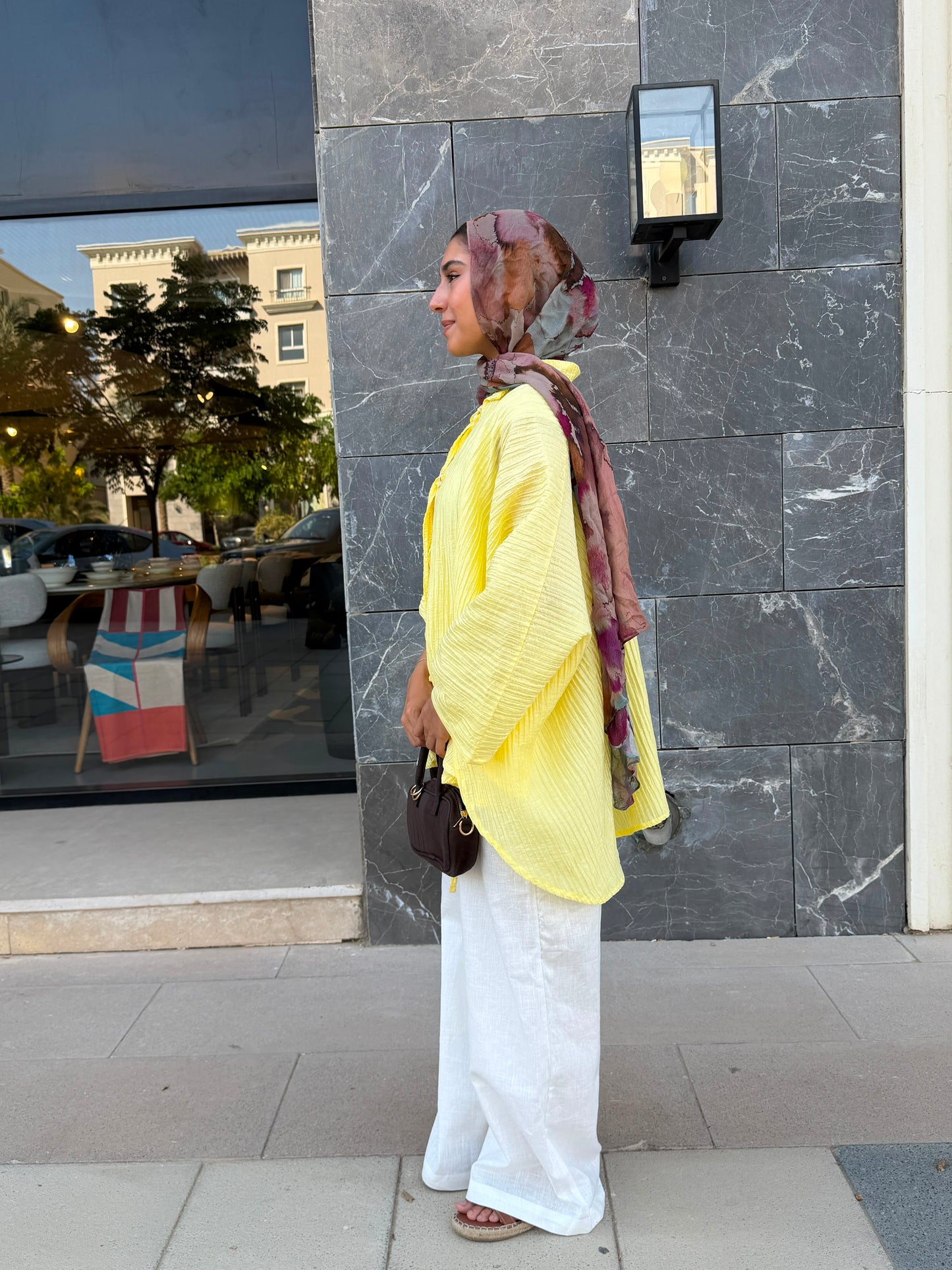Rahaf Top - Butter Yellow