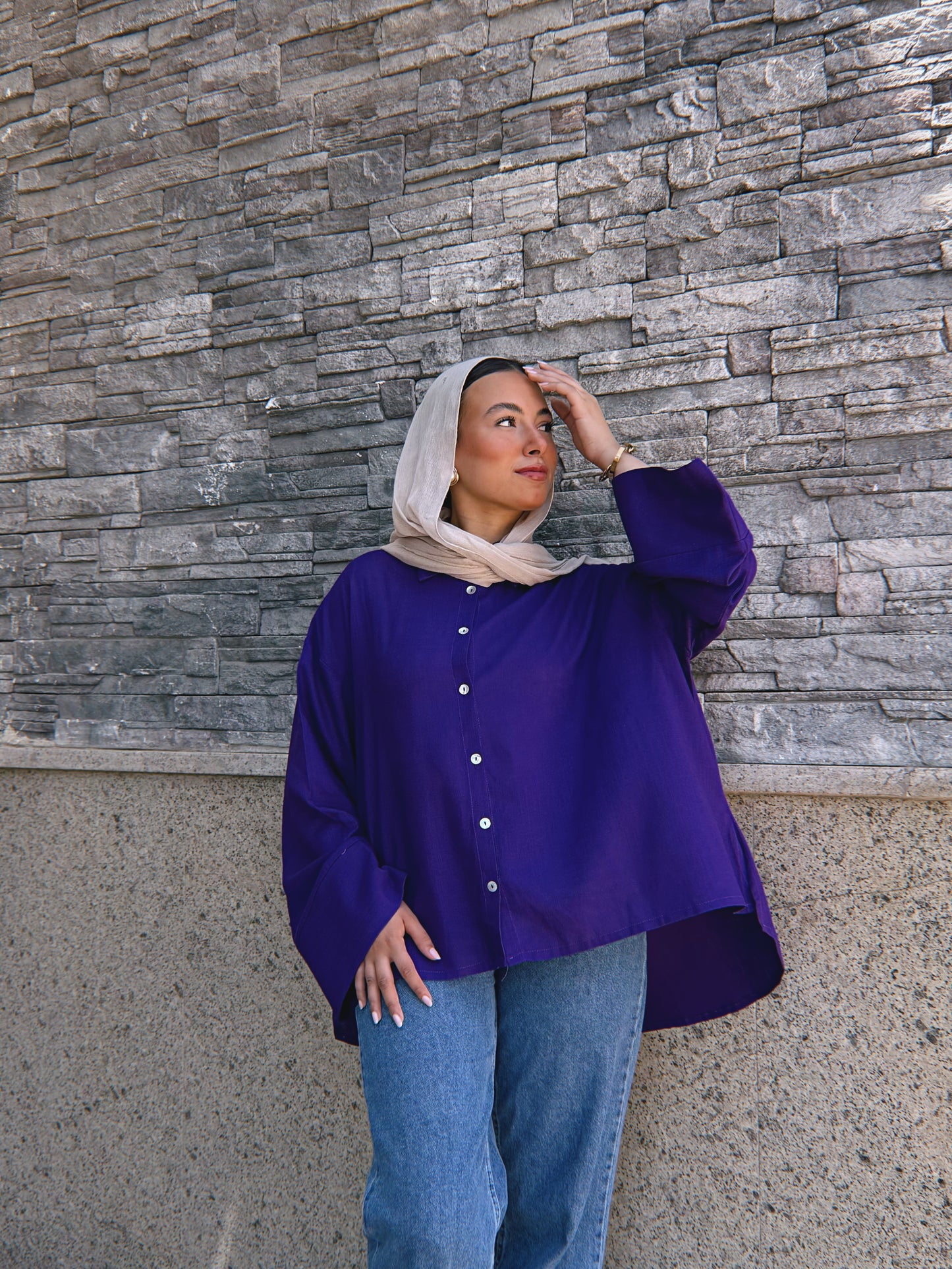 Ease Shirt - Violet