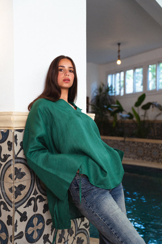 Linen Soul Top - Genzary
