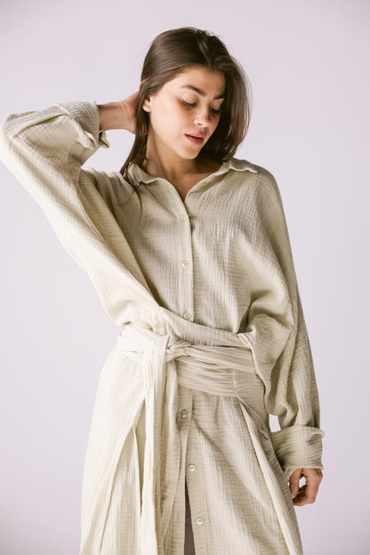 Off-Duty Shirt - Basil