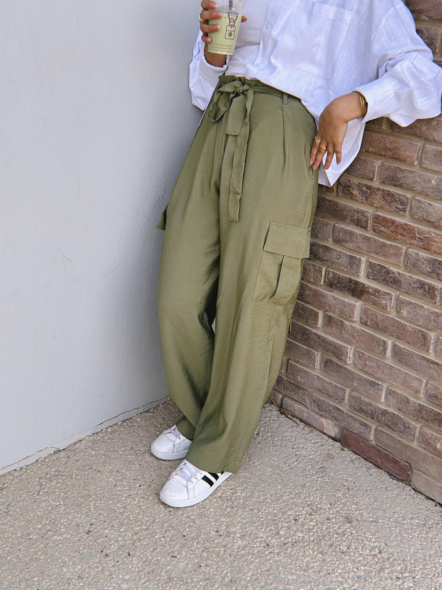 Sana Pants - Olive