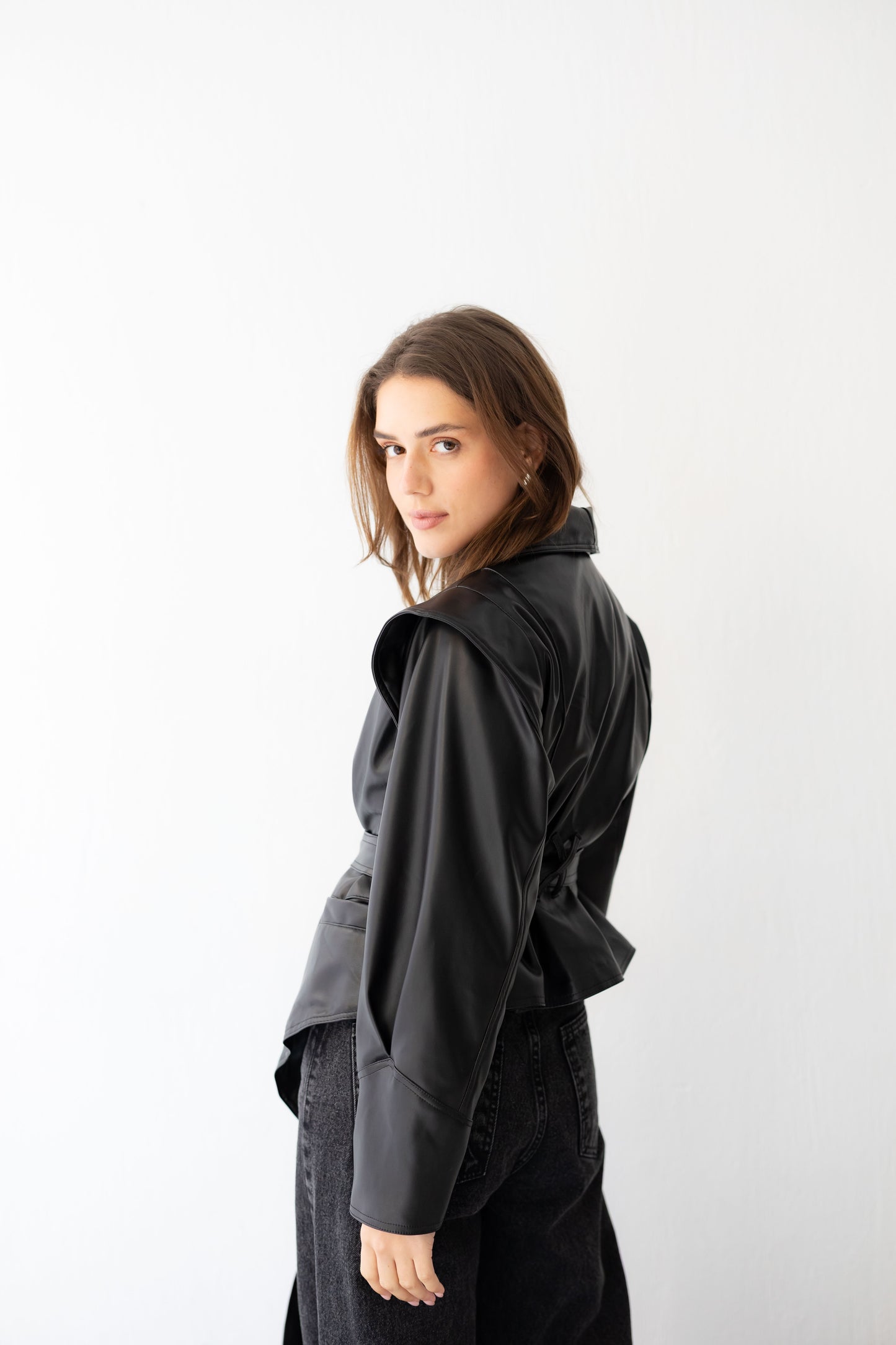 Bold As Love Leather Jacket - Black