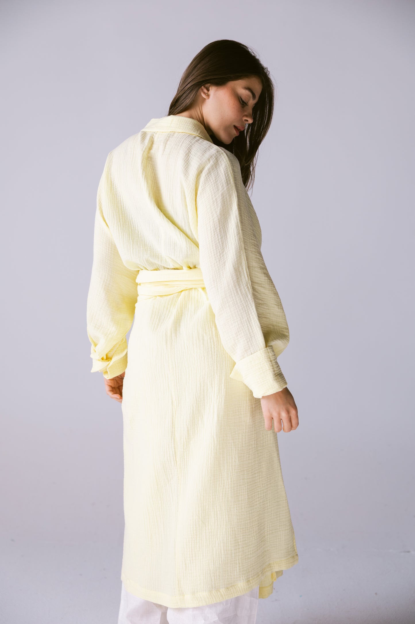 Off-Duty Shirt - Powder Yellow