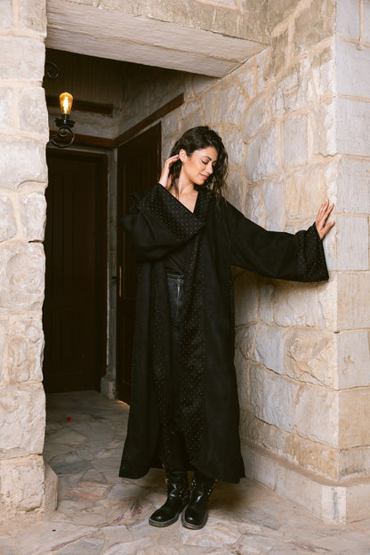 Sukoon Kaftan - Black