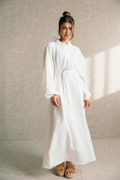 Rihan Dress - White