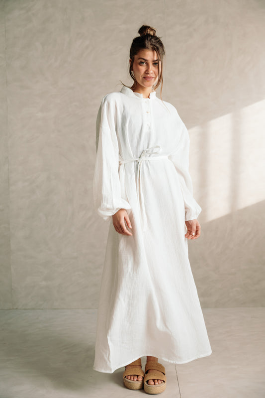 Rihan Dress - White