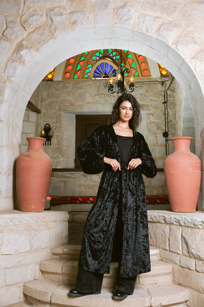 Moonfall Kimono - Black