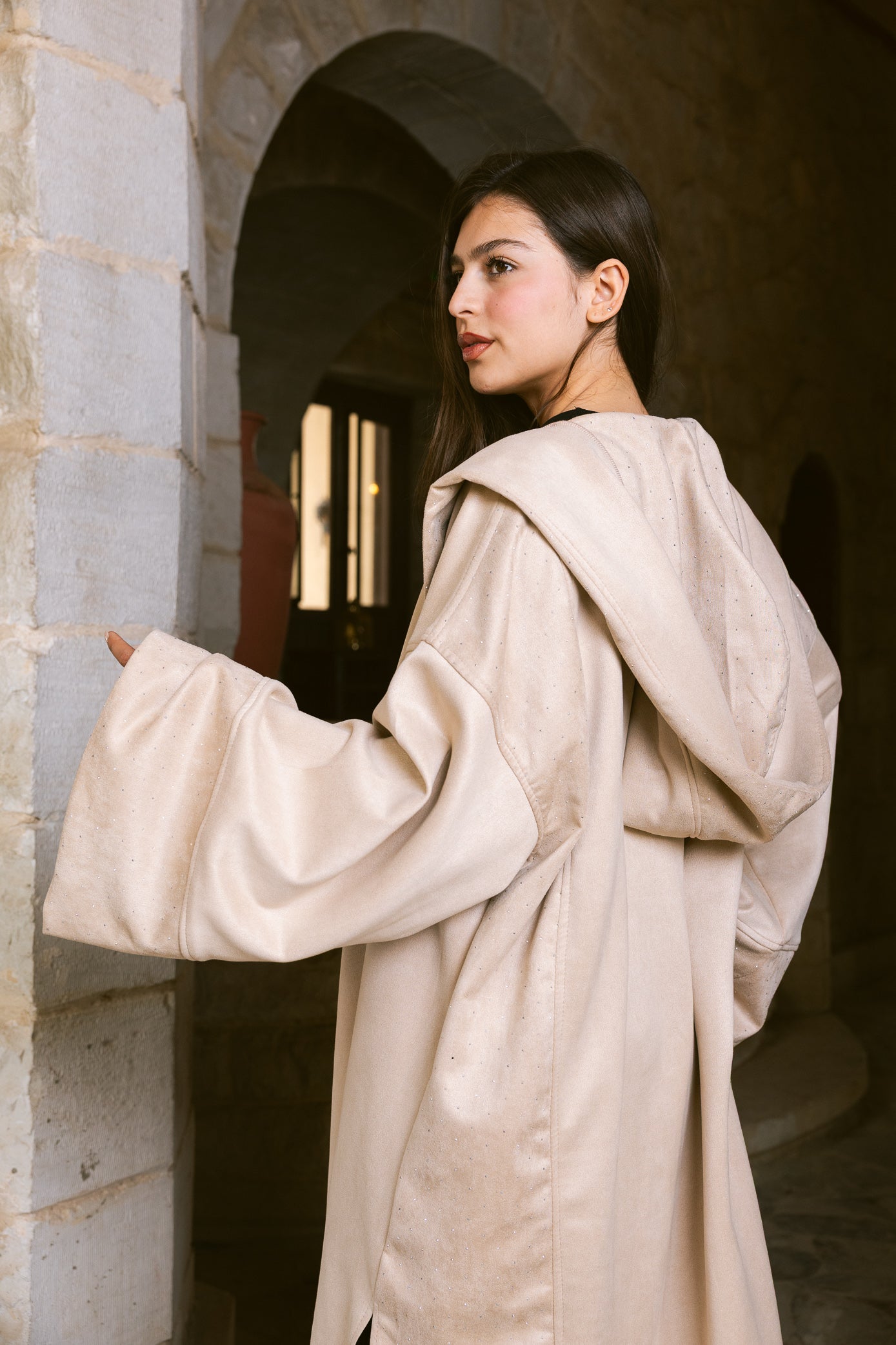 Sukoon Kaftan - Cream