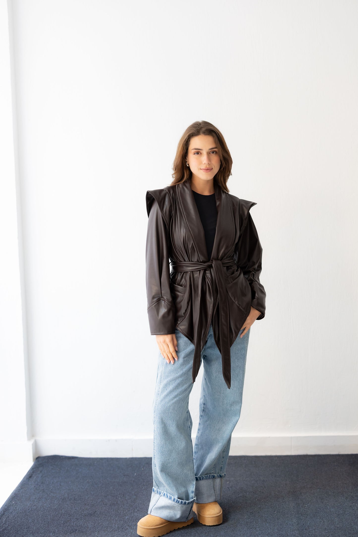 Bold As Love Leather Jacket - Brown