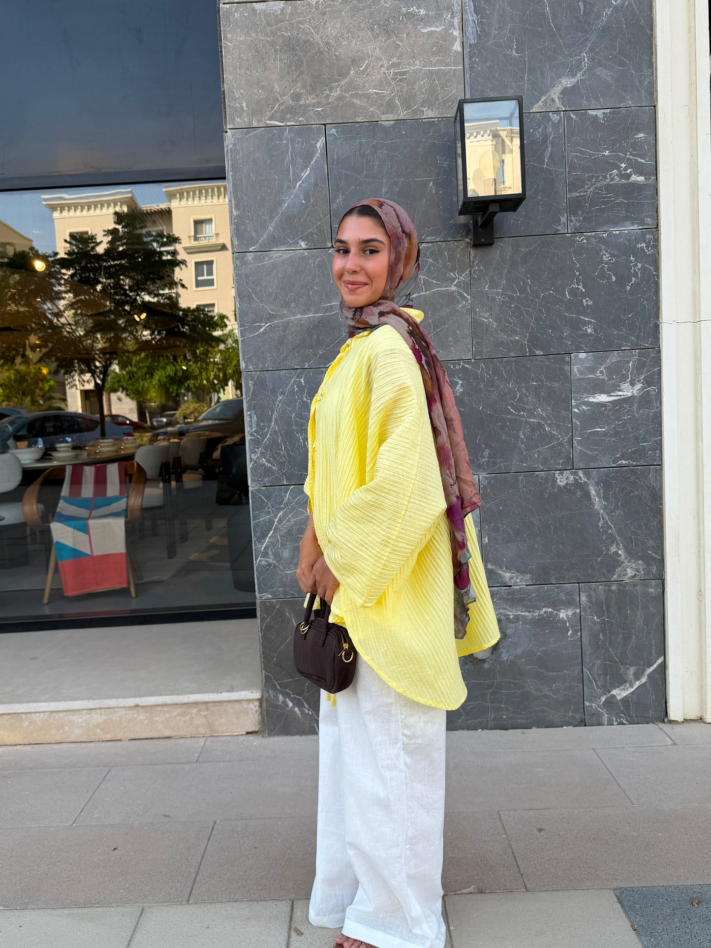 Rahaf Top - Butter Yellow