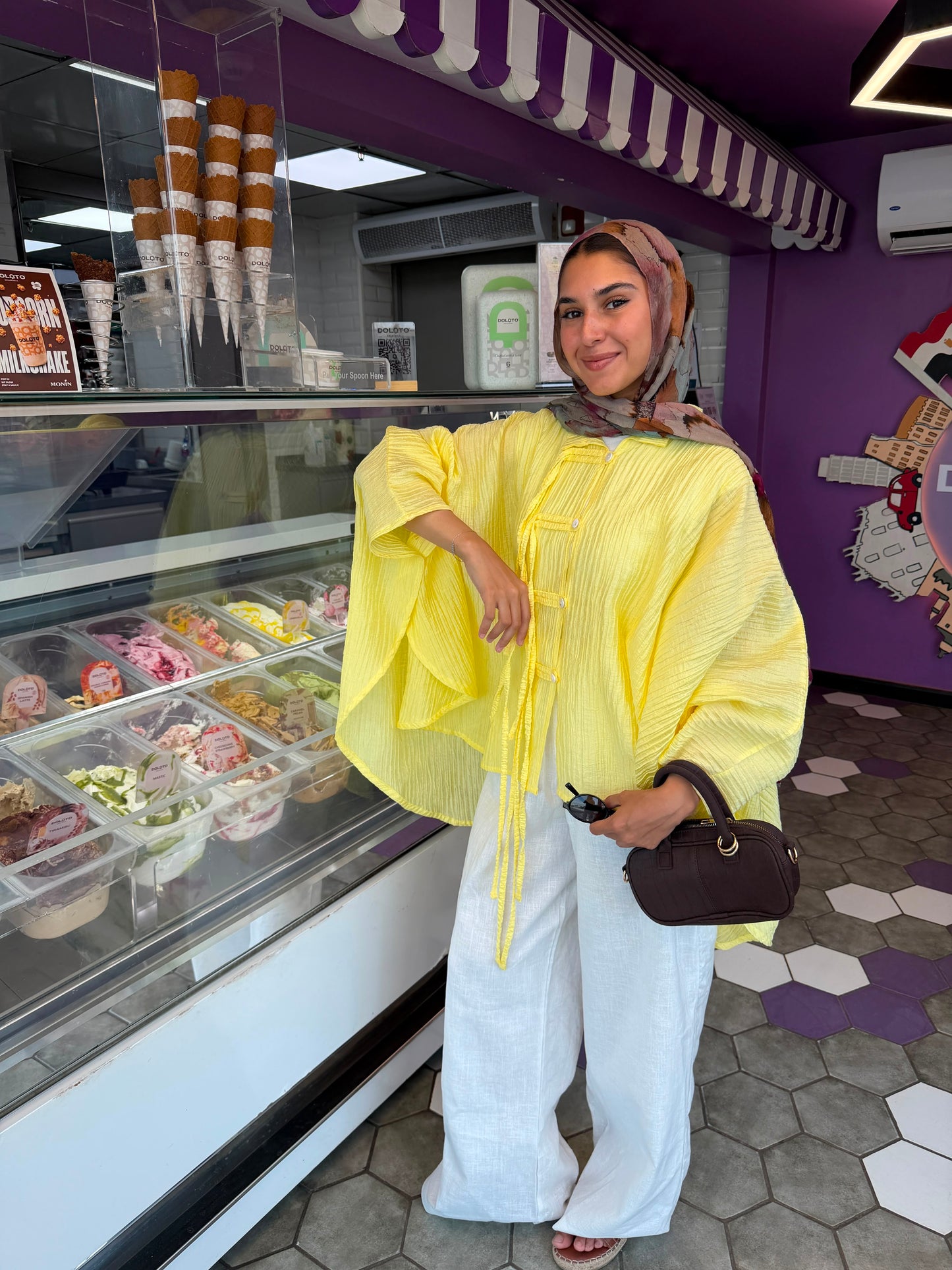 Rahaf Top - Butter Yellow