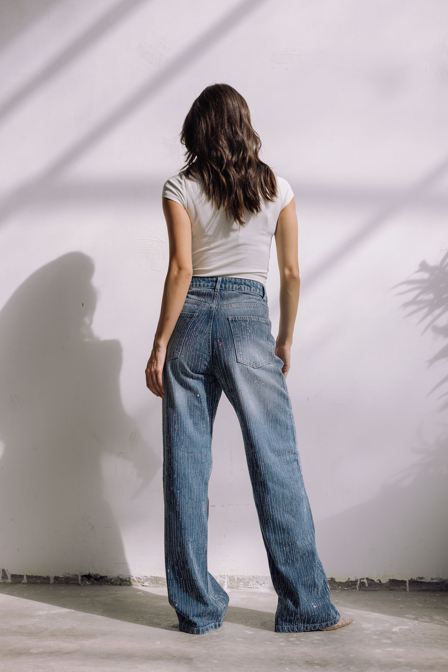 Showstopper Denim Pants - Washed Blue