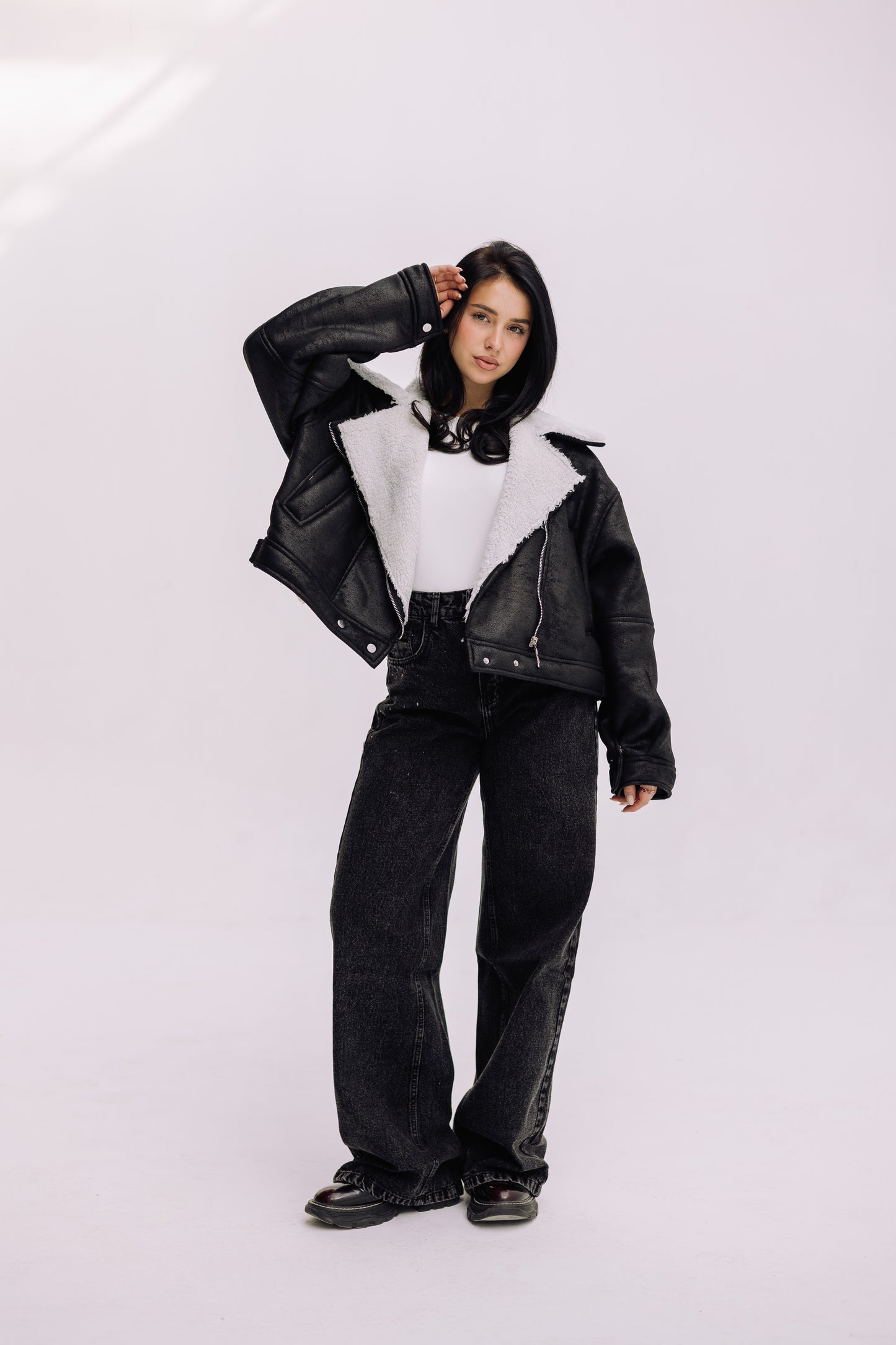 Street Ember Jacket - Blackxwhite