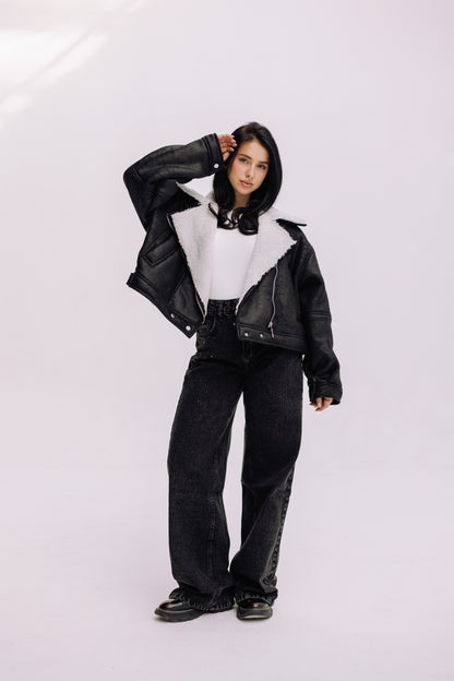 Street Ember Jacket - Blackxwhite