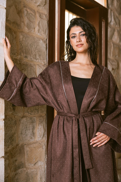 Sky Dust Kaftan - Chocolate