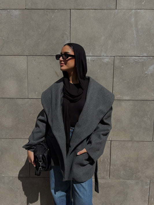 Winter Pearl Jacket - Dusty Grey