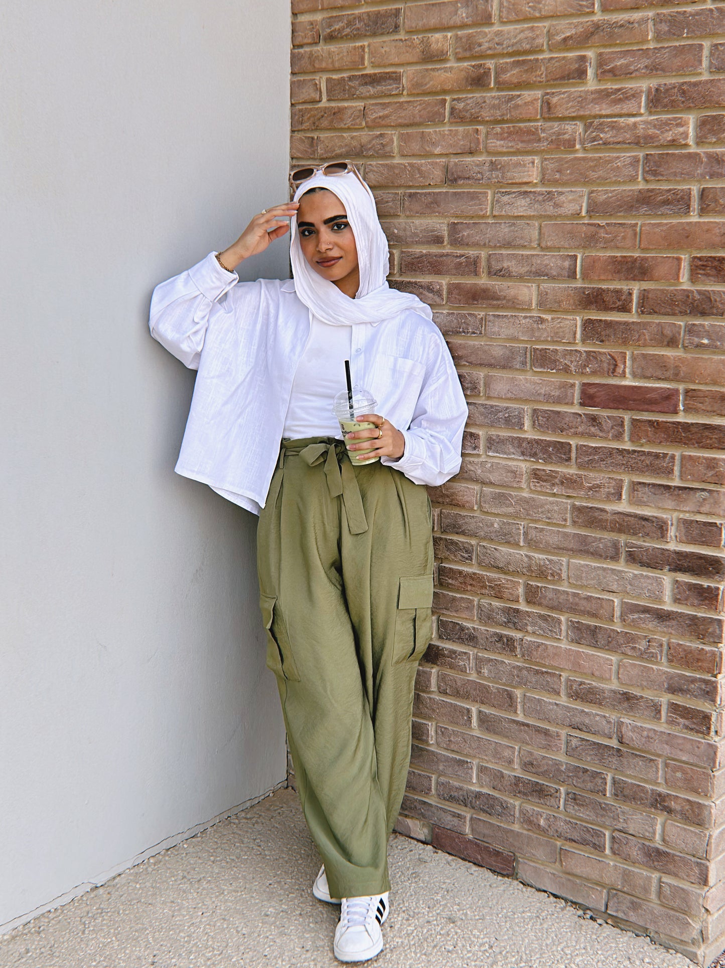 Sana Pants - Olive