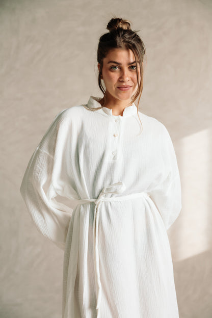 Rihan Dress - White