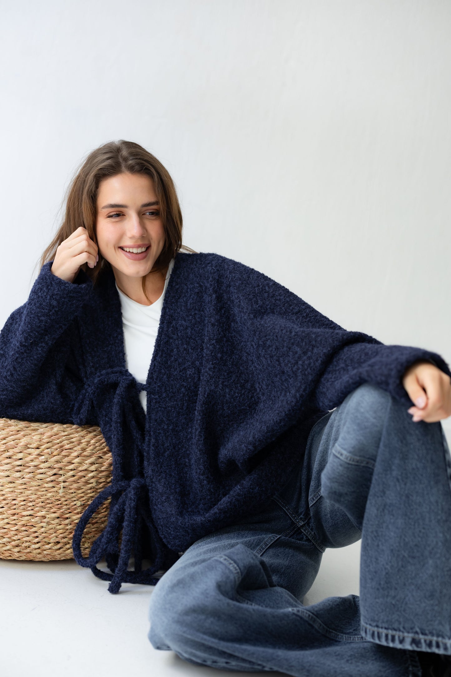 Dream Butterfly Top - Deep Navy