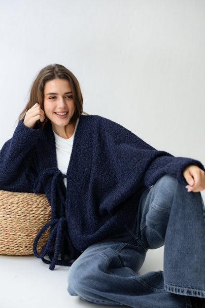 Dream Butterfly Top - Deep Navy