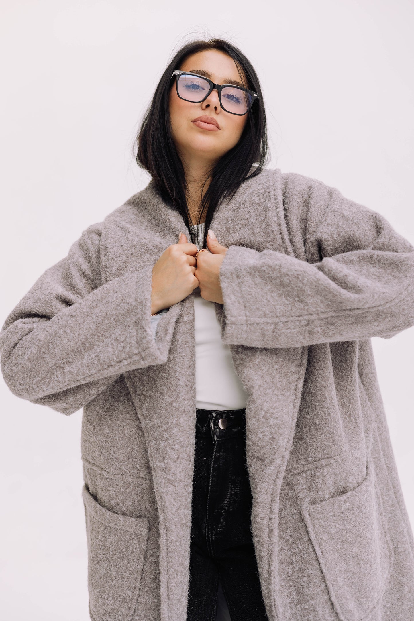 Signature Cozy Coat - Grey