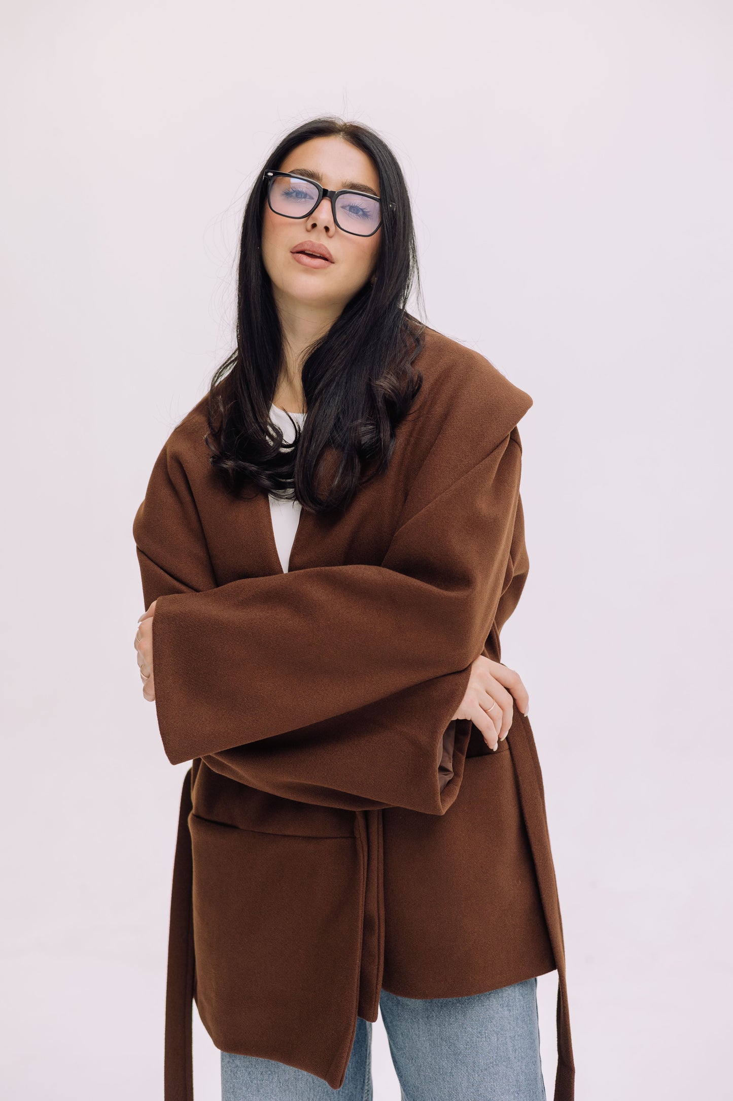 Winter Pearl Jacket - Brown