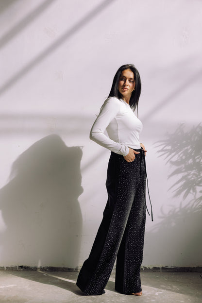 Midnight Spark Jeans - Noir Black