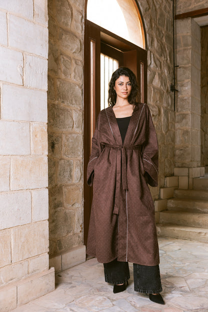 Sky Dust Kaftan - Chocolate