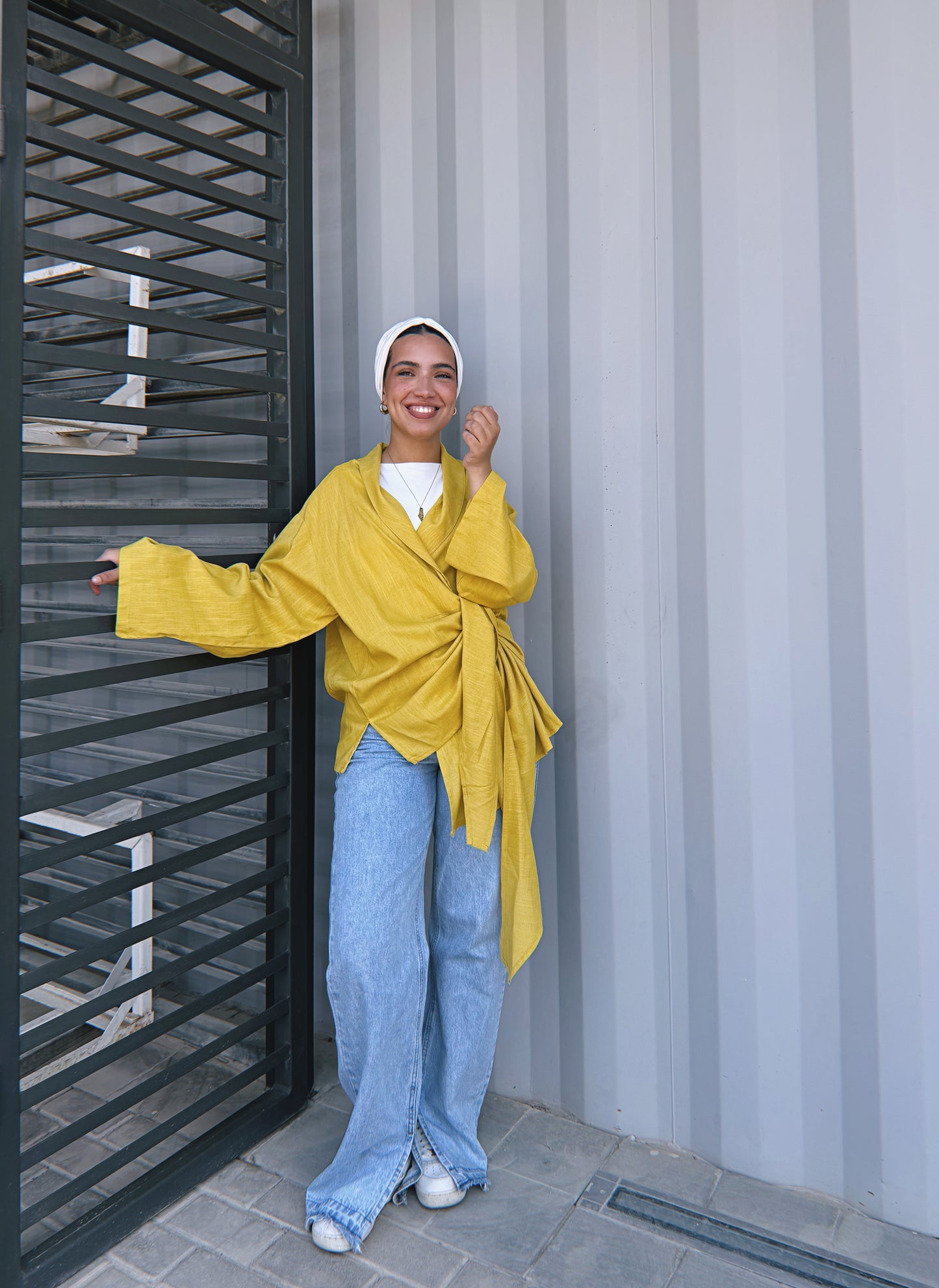 Softly Wrap Kimono - Honey