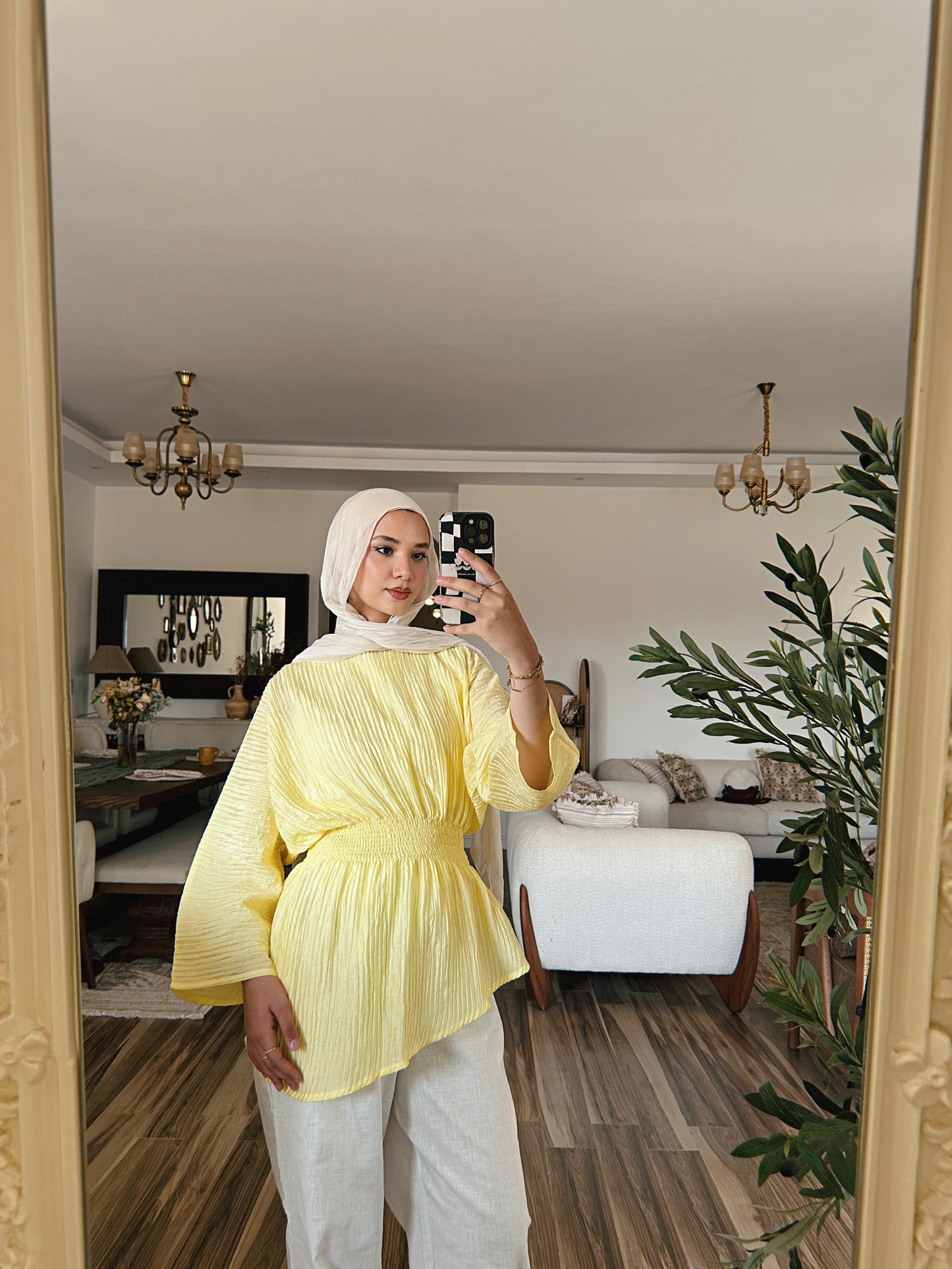 Palm Top - Butter Yellow