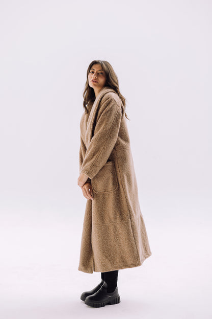 Signature Cozy Coat - Cafe