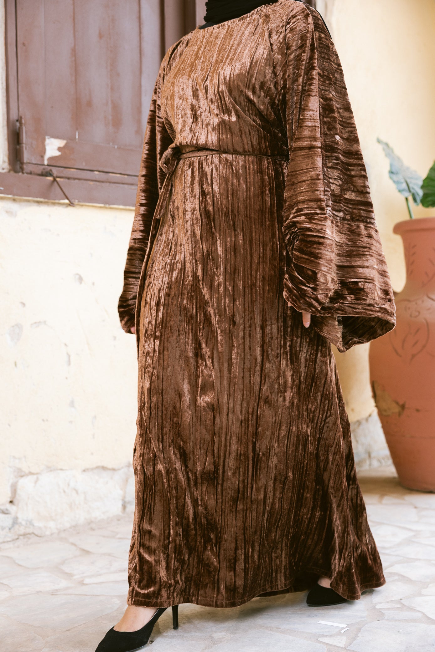 Butterfly Dress - Soft Bronze