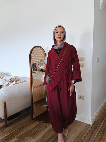Rema Set - Burgundy