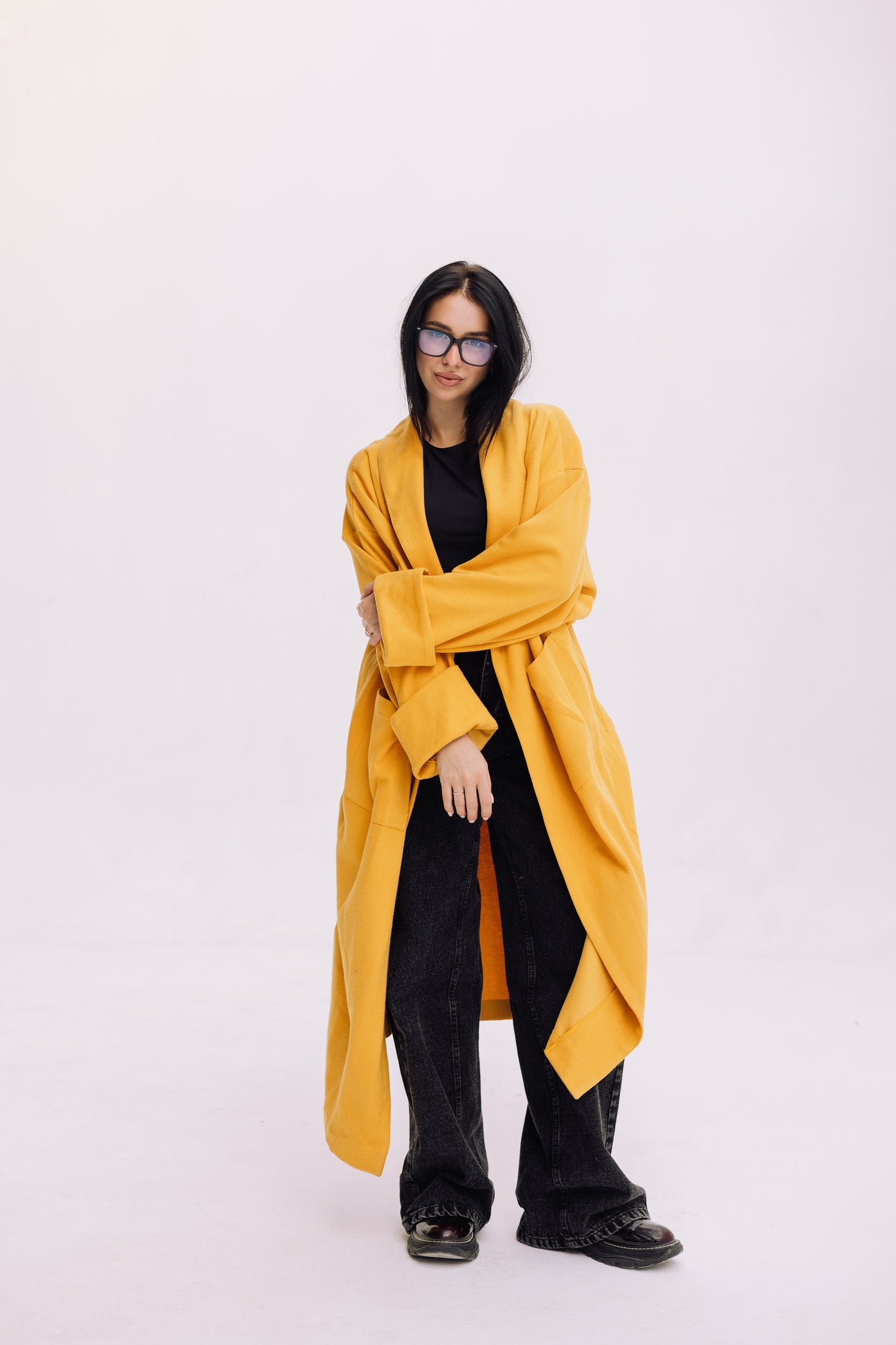 Cardigan Coat - Honey