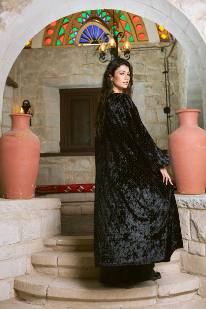 Moonfall Kimono - Black