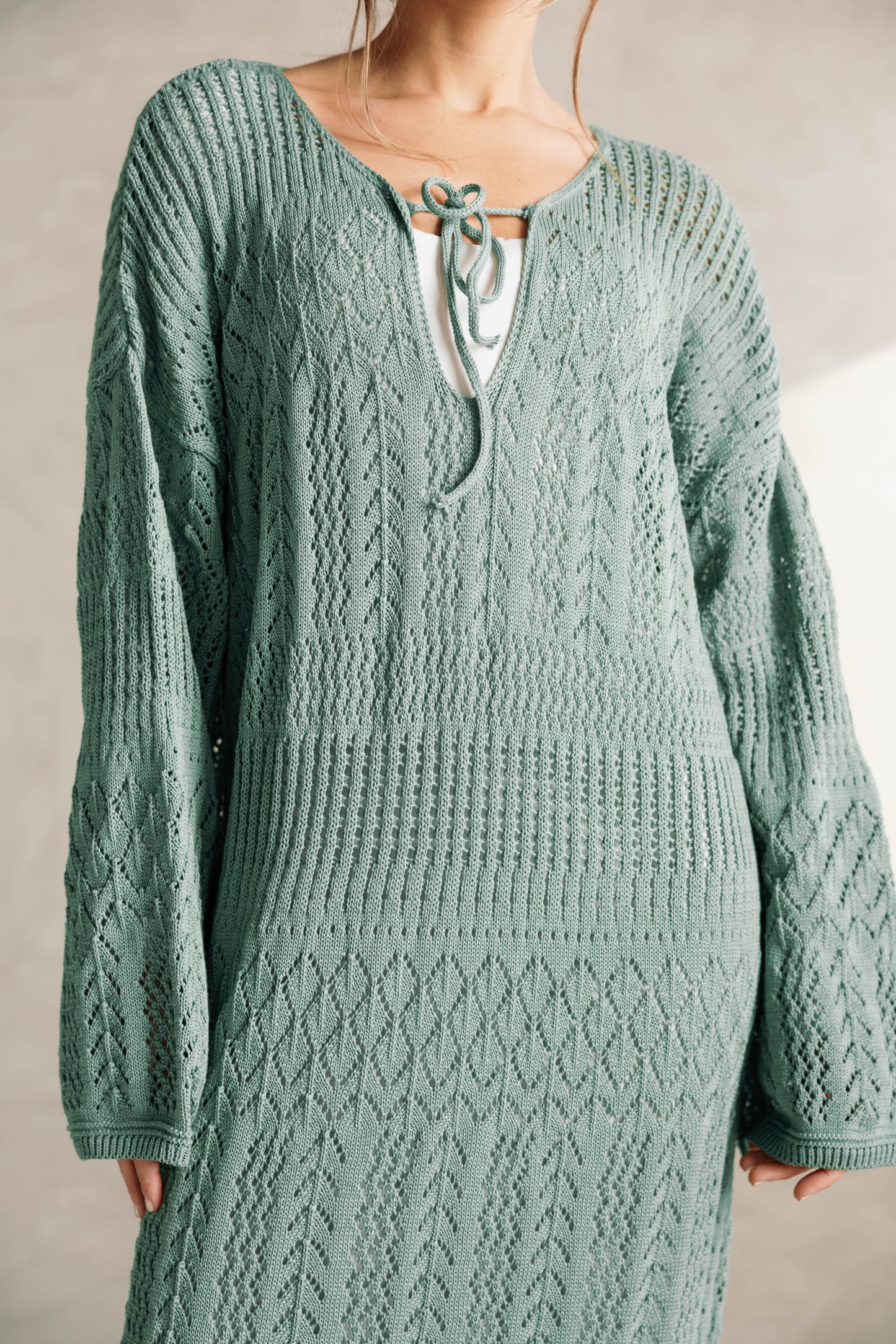 That Girl Knit Dress - Olive
