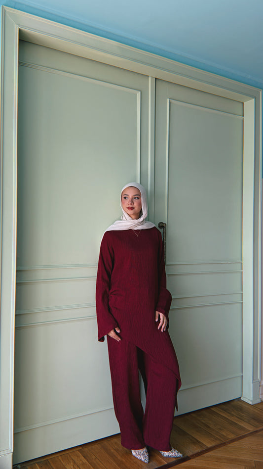 Lamar Set - Burgundy