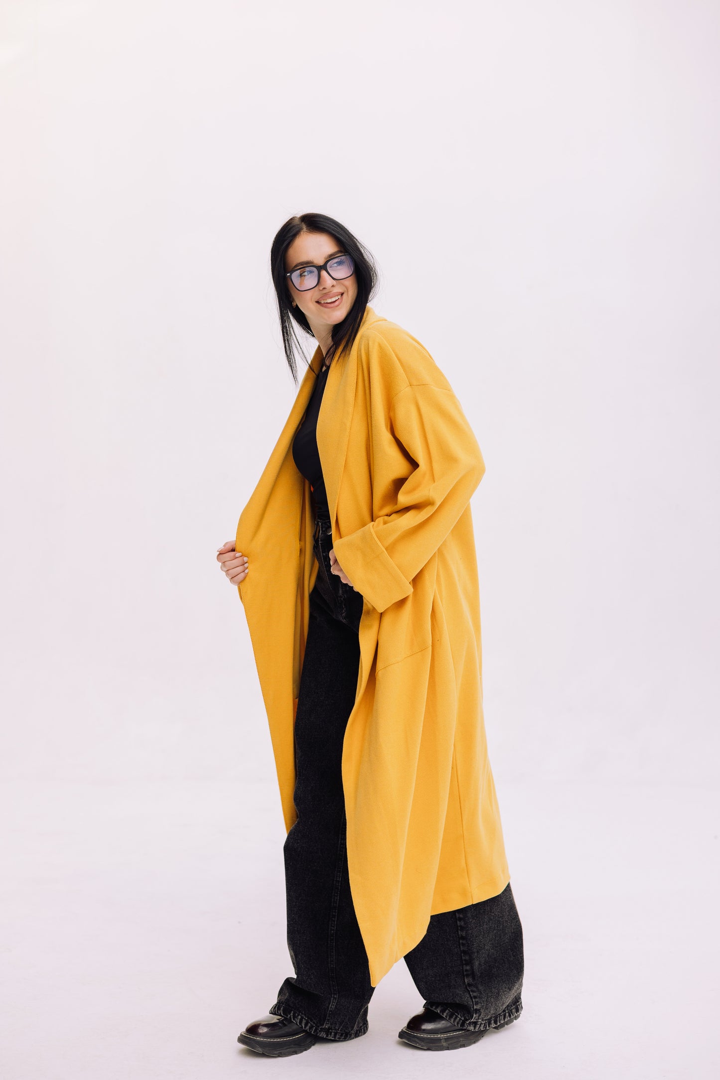 Cardigan Coat - Honey