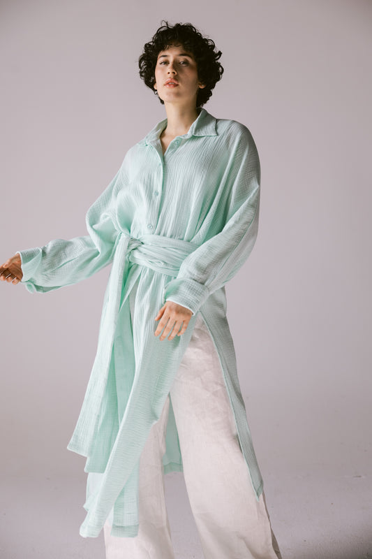 Off-Duty Shirt - Aqua