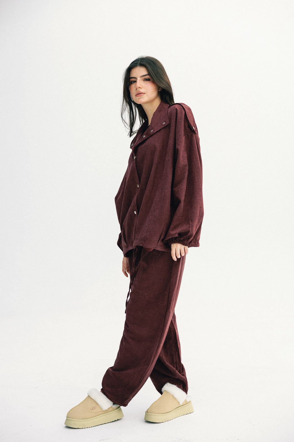 On The Go Set - Burgundy