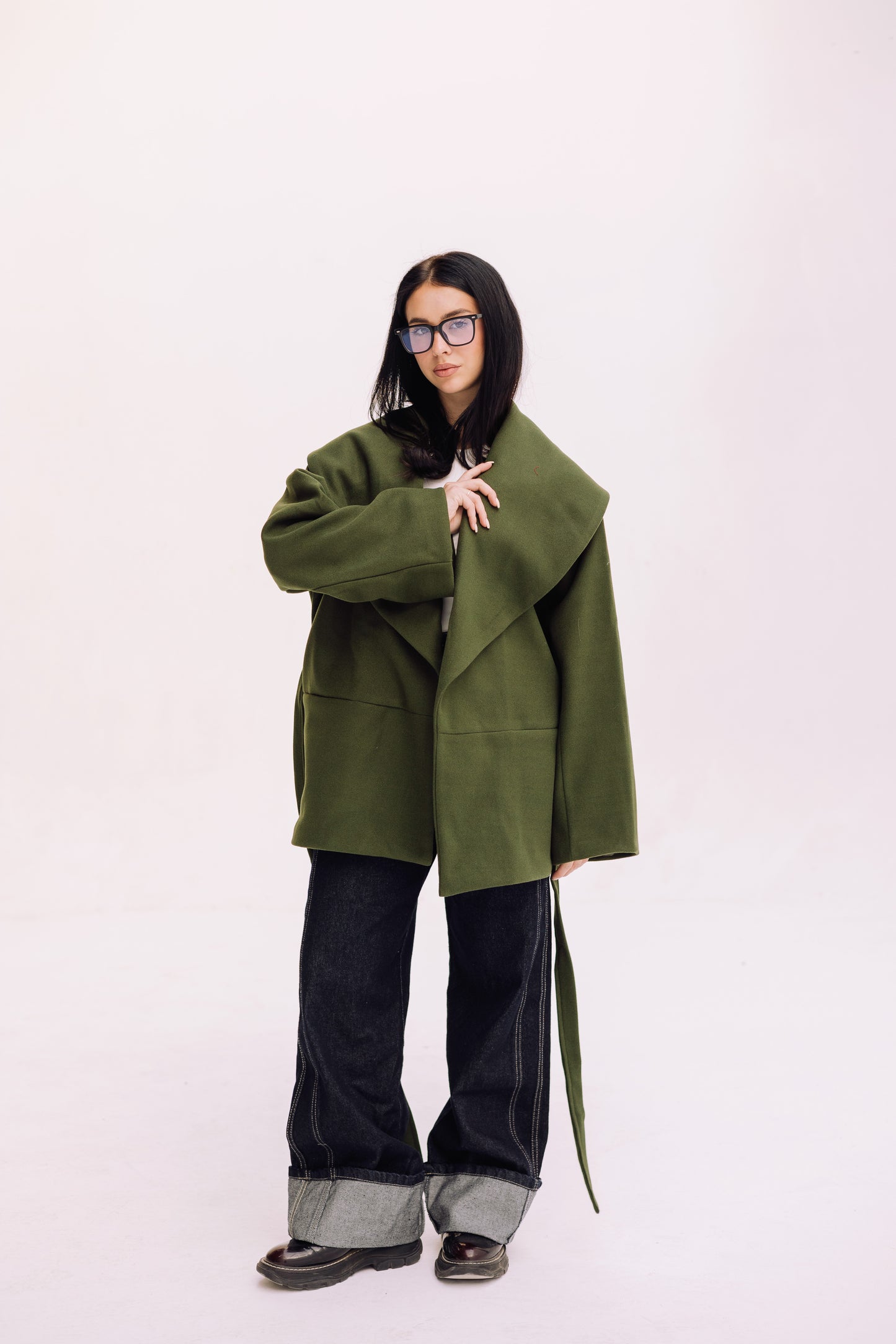 Winter Pearl Jacket - Deep Olive