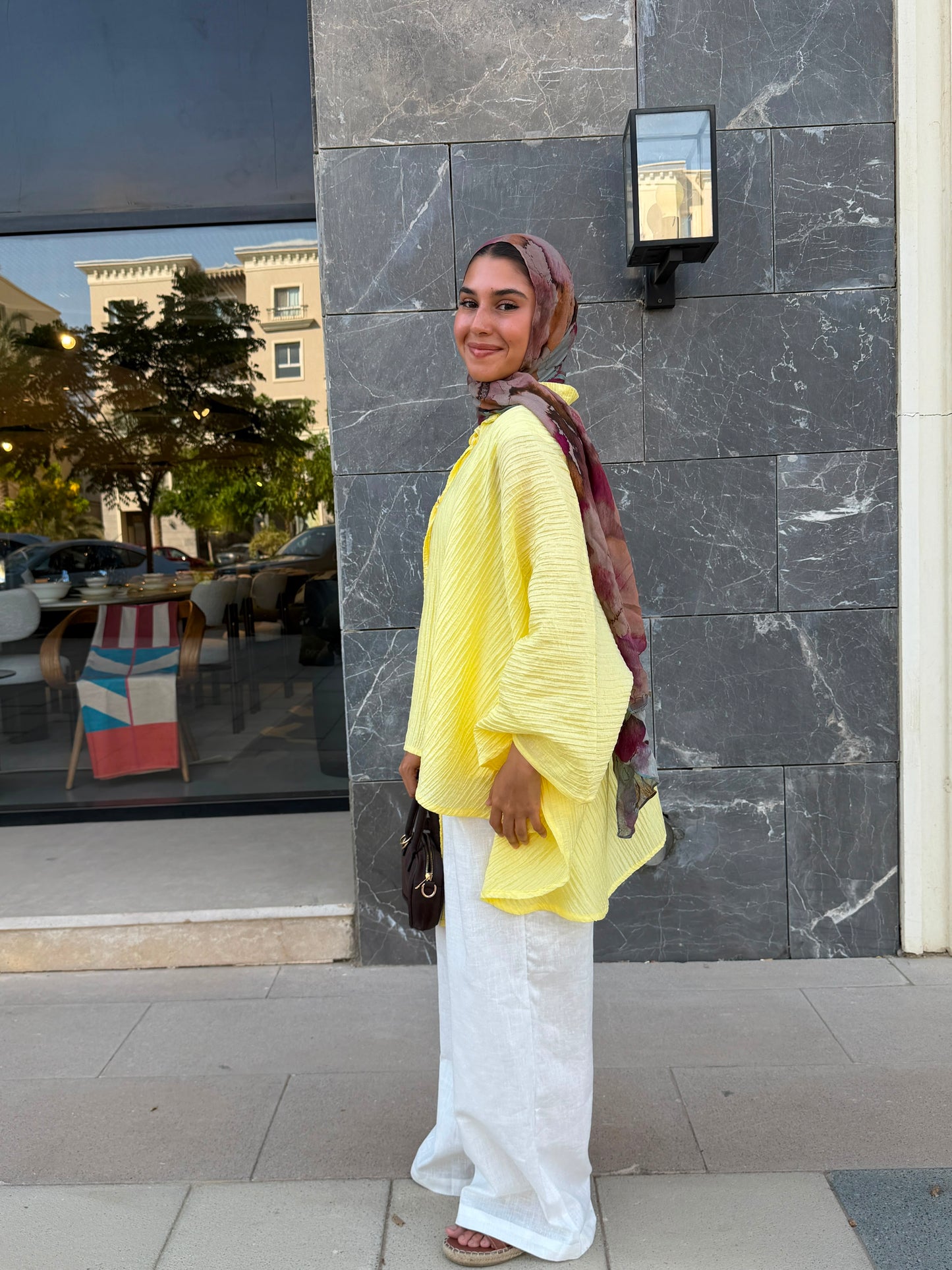Rahaf Top - Butter Yellow