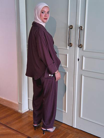 Rema Set - Deep Plum