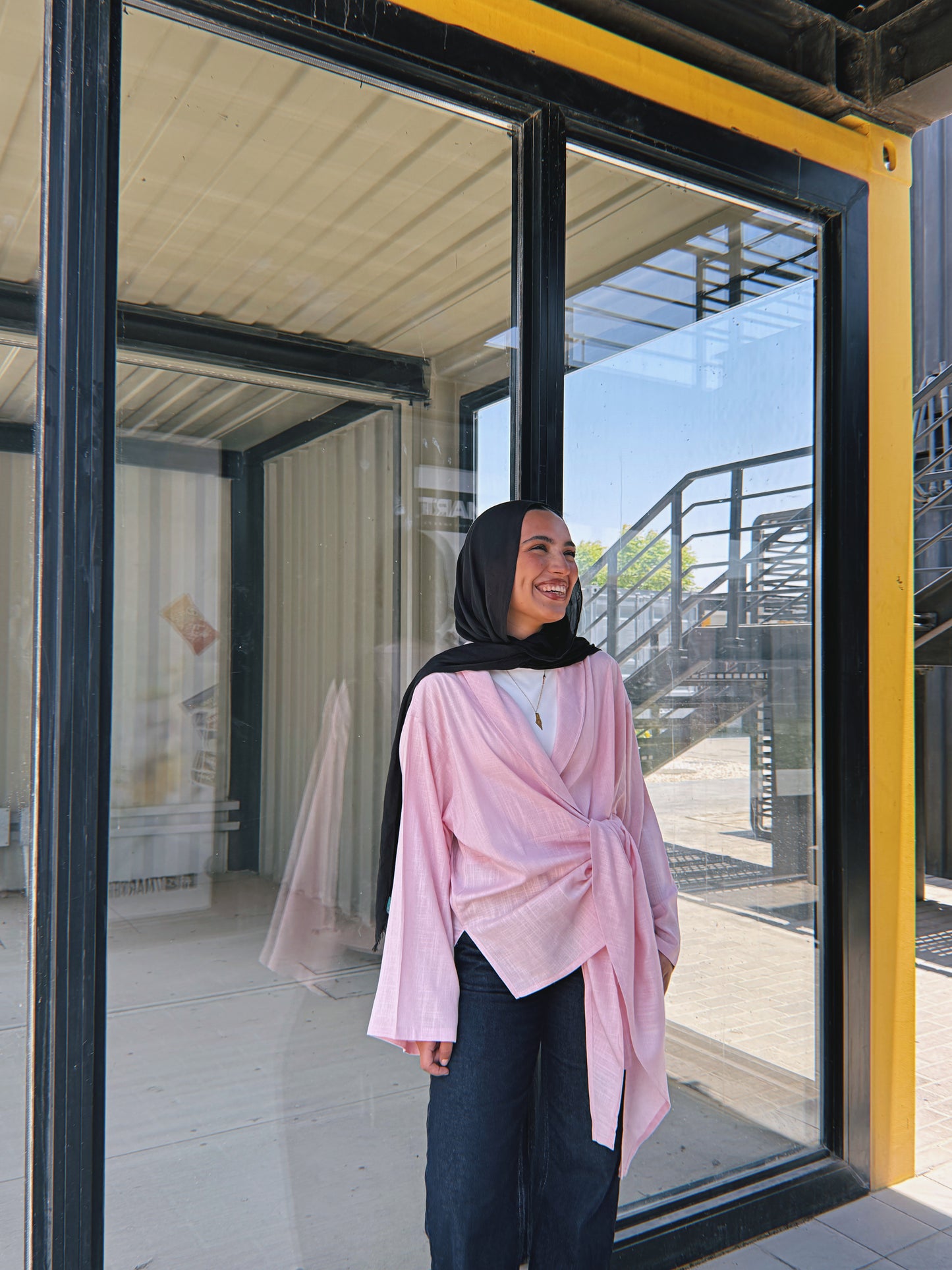 Softly Wrap Kimono - Rose