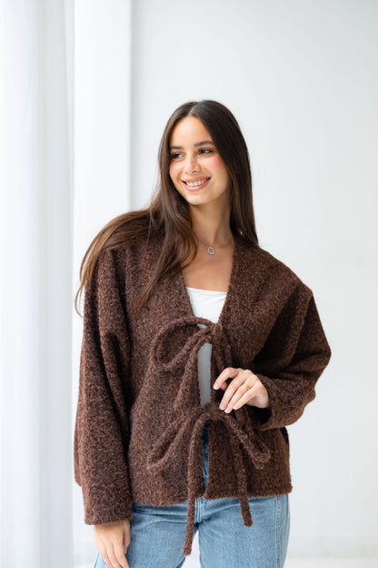 Dream Butterfly Top - Cocoa Brown