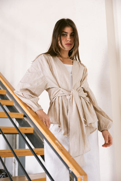 Soft Girl Energy Top - Khaki