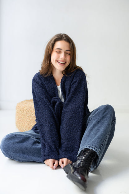 Dream Butterfly Top - Deep Navy